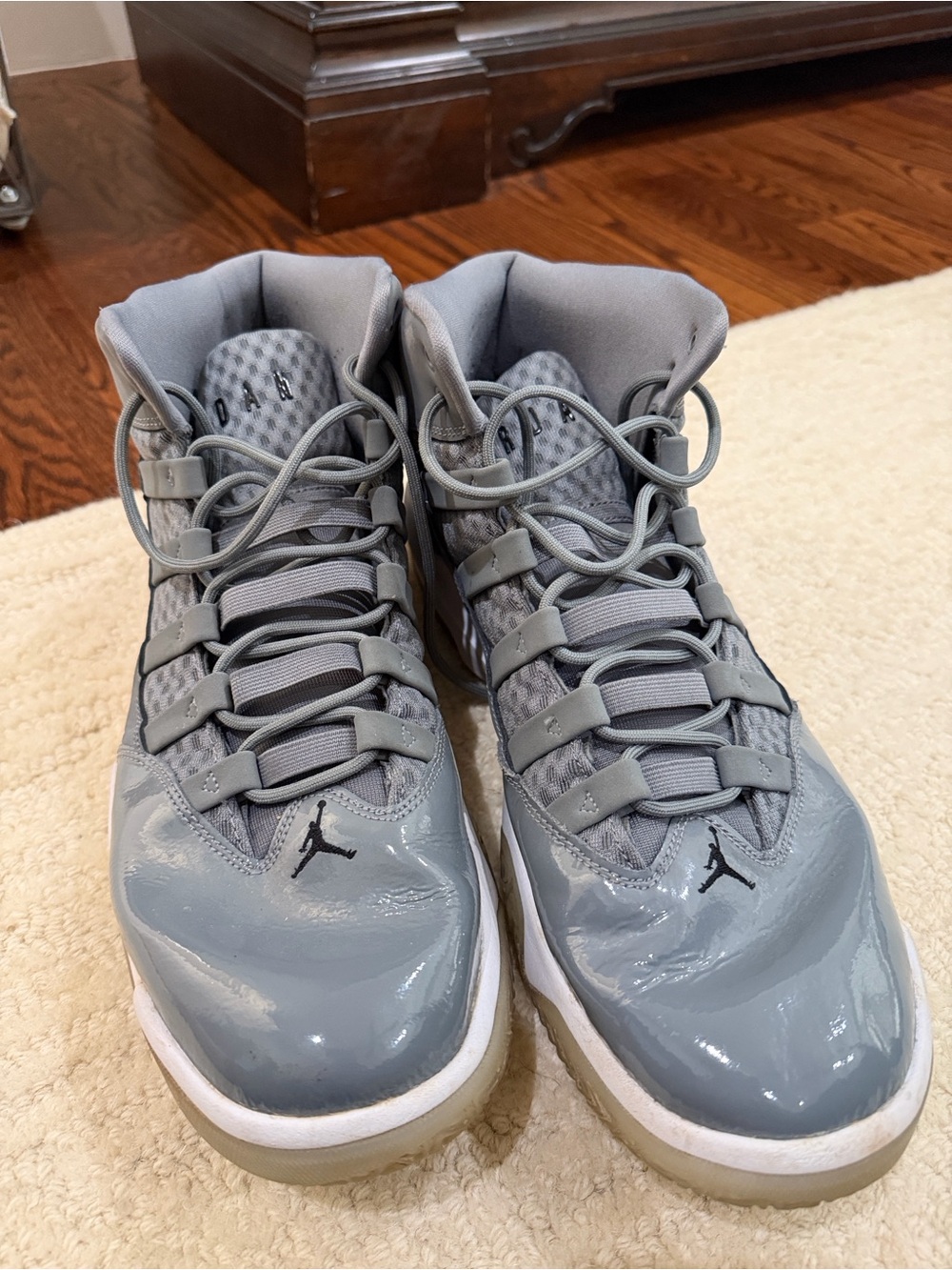Jordan Max Aura High-Top Sneakers - rare size 14
